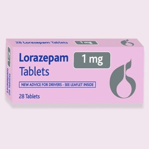 LORAZEPAM 1MG X 28 TABLETS